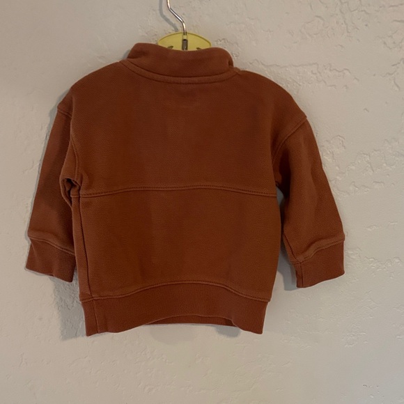 Cat & Jack Quarter Zip Sweater (12 Months) - Picture 9 of 9